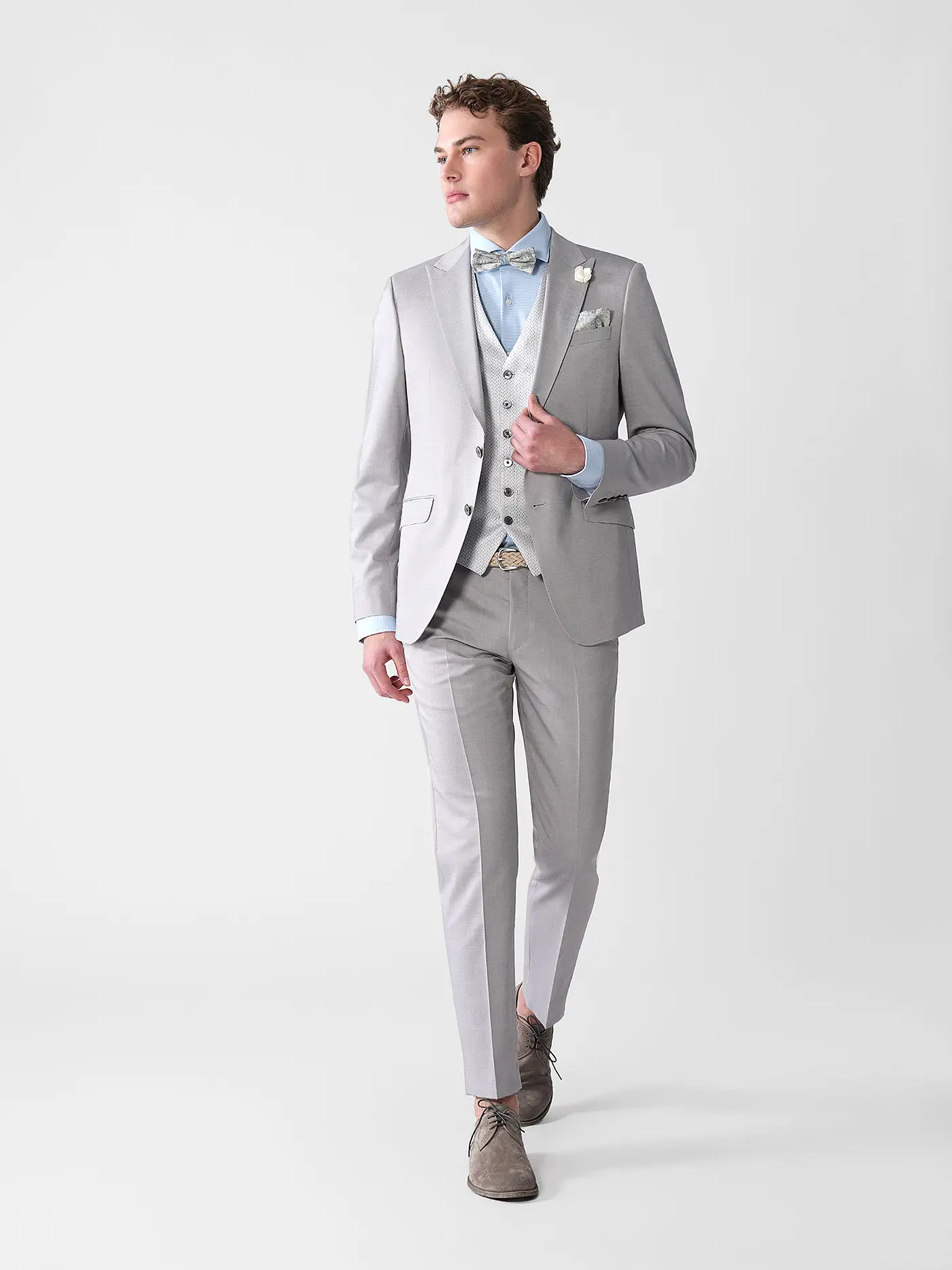 SEIDENFALTER | Set Fliege und Stecktuch PRINCE BOWTIE | 